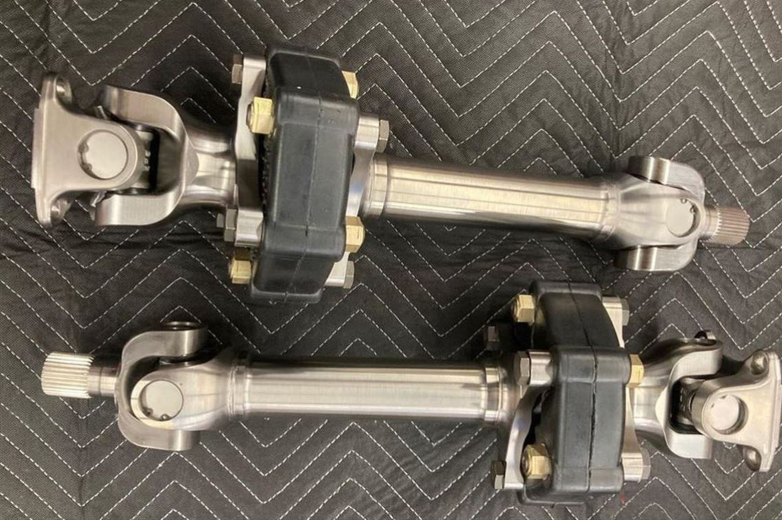 Porsche 935 titanium axles
