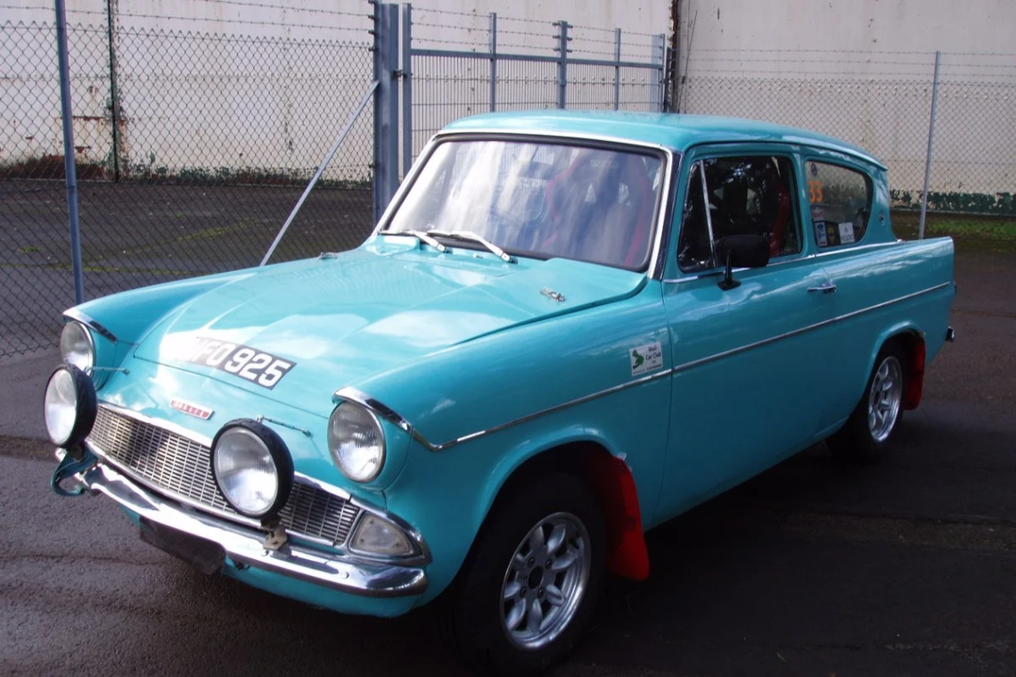 1961 Ford Anglia 1500 GT Rally car